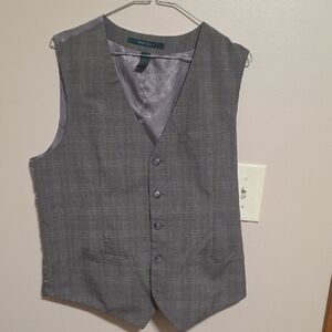 Perry Ellis Gray Suit Vest